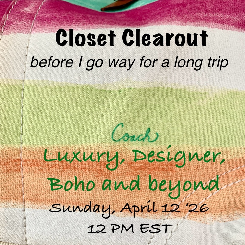 Earth Day Wallet Show!
Pre-travel Closet Clearout - Luxury, Designer, Vintage.. - Picture 16 of 16